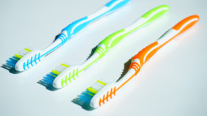 Healthy Beginnings: Toothbrushes Closeup